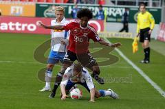 FC 04 Ingolstadt-VFL Bochum Caiuby-da Silva im Zweikampf Foto: Juergen Meyer