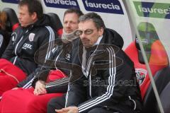 2. BL - FC Ingolstadt 04 - SC Paderborn 1:3 - Michael Henke und Sportdirektor Thomas Linke