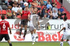 2.BL - FC Ingolstadt 04 - FSV Frankfurt - Andreas Görlitz mit rechts Yannick Stark