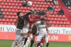 2. BL - FC Ingolstadt 04 - FC St. Pauli - 0:0 - Christian Eigler  mit Torwart Philipp Tschauner