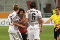 2. BL - FC Ingolstadt 04 - VfR Aalen - 2:0 - Streit zwischen Caiuby und Hübner
