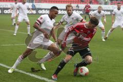 2. BL - FC Ingolstadt 04 - FC St. Pauli - 0:0 -Pascal Groß vor dem Tor