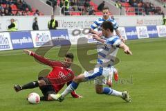 2. BL - FC Ingolstadt 04 - MSV Duisburg 0:1 - Ümit Korkmaz (14) gegen Branimir Bajic