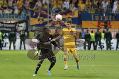 2. BL - FC Ingolstadt 04 - Eintracht Braunschweig 0:1 - linksDanny da Costa (21) und rechts Gianluca Korte