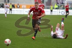2. BL - FC Ingolstadt 04 - 1.FC Kaiserslautern 1:1 - Manuel Schäffler Zweikampf mit Dominique Heintz