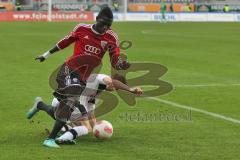 2. BL - FC Ingolstadt 04 - SV Sandhausen - 1:1 - Danny Da Costa im Zweikampf