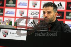 2. BL - FC Ingolstadt 04 - SG Dynamo Dresden 1:1 - Trainer Tomas Oral in der Pressekonferenz