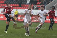 2. BL - FC Ingolstadt 04 - FC St. Pauli - 0:0 -Manuel Schäffler zieht ab zum Tor