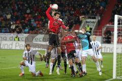 2. BL - FC Ingolstadt 04 - VfR Aalen - 2:0 - Ecke Andre Mijatovic mit der Hand