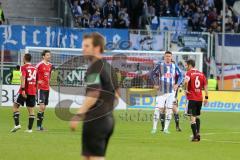 2. BL - FC Ingolstadt 04 - Hertha BSC Berlin 1:1 - Spiel ist aus, Unentschieden
