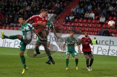 2.BL - FC Ingolstadt 04 - Union Berlin - 2:1 - Manuel Schäffler köpft knapp vorbei