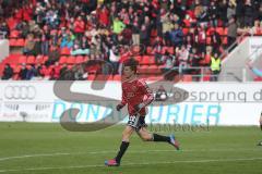 2. BL - FC Ingolstadt 04 - SC Paderborn 1:3 - Tor Ausgleich zum 1:1 durch Neuzugang Ilian Micanski (22) Jubel