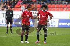 2. BL - FC Ingolstadt 04 - 1.FC Kaiserslautern 1:1 - Marvin Matip und Caiuby