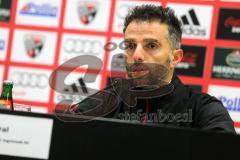 2. BL - FC Ingolstadt 04 - SG Dynamo Dresden 1:1 - Trainer Tomas Oral in der Pressekonferenz