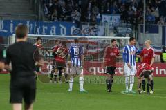 2. BL - FC Ingolstadt 04 - Hertha BSC Berlin 1:1 - Spiel ist aus, Unentschieden