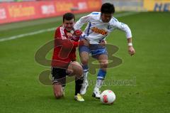 FC 04 Ingolstadt-VFL Bochum Andreas Görlitz im Zweikampf Foto: Juergen Meyer