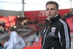 2. BL - FC Ingolstadt 04 - Hertha BSC Berlin 1:1 - Cheftrainer Tomas Oral vor dem Spiel gespannt