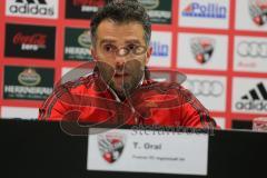 2. BL - FC Ingolstadt 04 - MSV Duisburg 0:1 - Trainer Tomas Oral in der Pressekonferenz nach dem Spiel