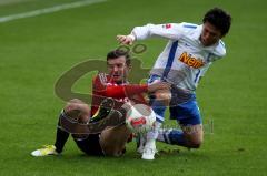 FC 04 Ingolstadt-VFL Bochum Andreas Görlitz im Zweikampf Foto: Juergen Meyer