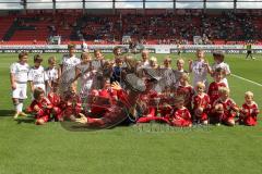 2.BL - FC Ingolstadt 04 - FSV Frankfurt - Einlaufkids