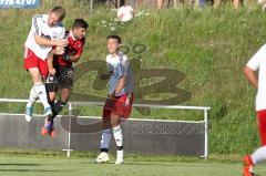 Testspiel - FC Ingolstadt 04 - TSV Rain a. Lech - Ümit Körlmaz Kopfballduell