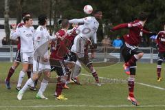 2. BL - Testspiel - 1.FC Nürnberg - FC Ingolstadt 04 2:1 - Ecke Kopfball José Alex Ikeng (13)