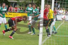 2. Bundelsiga - Testspiel - VfB Eichstätt - FC Ingolstadt 04 - 2:3 - Ahmed Akaichi köpft zum Ausgleich