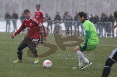 Trainingsspiel - FC Ingolstadt 04 - Kickers Offenbach - 3:3 - links Florian Heller (30) und links Matthias Schwarz