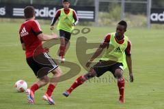 2. Bundelsiga - Trainingsauftakt des FC Ingolstadt 04 Saison 2012/2013 - rechts Neuzugang Reagy Ofosu