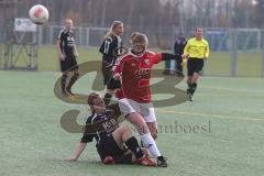 Damen - FC Ingolstadt 04 - SC Regensburg - rechts Vroni Hesse wird gefoult