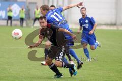 Regionalliga Süd - FC Ingolstadt 04 II - SV Viktoria Aschaffenburg - Karl-Heinz Lappe im Kampf um den Ball