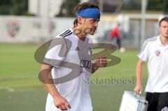 Regionalliga Süd - FC Ingolstadt 04 II - TSV 1860 Rosenheim - Marcel Hagmann verletzt am Kopf