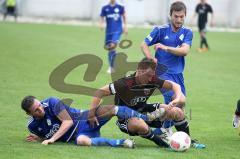 Regionalliga Süd - FC Ingolstadt 04 II - SV Viktoria Aschaffenburg - Karl-Heinz Lappe im Kampf um den Ball