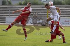 Regionalliga Süd - FC Ingolstadt 04 II - TSV 1860 Rosenheim - Karl-Heinz Lappe Kopfball