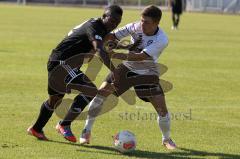 Regionalliga Süd - FC Ingolstadt 04 II - SV Seligenporten - Reagy Ofosu im Zweikampf vor dem Tor