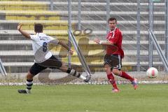 Regionalliga Süd - FC Ingolstadt 04 II - FC Bamberg - rechts Andreas Görlitz flankt