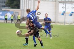 Regionalliga Süd - FC Ingolstadt 04 II - SV Viktoria Aschaffenburg - Karl-Heinz Lappe im Kampf um den Ball