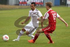 Regionalliga Süd - FC Ingolstadt 04 II - TSV 1860 Rosenheim - Manuel Ott gegen Benjamin Birner