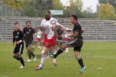 Regionalliga Süd - FC Ingolstadt 04 II - FC Augsburg - Karl-Heinz Lappe Kopfball