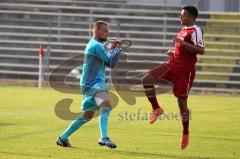 Regionalliga Süd - FC Ingolstadt 04 II - TSV 1860 Rosenheim - Torwart Thomas Reichlmayr hält sicher