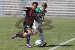 U17 - FC Ingolstadt 04 - SpVgg Greuther Fürth II - links Burak Özdemir