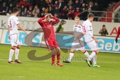 2. BL  - Saison 2013/2014 - FC Ingolstadt 04 - 1.FC Kaiserslautern - Pascal Groß (20) trifft nicht