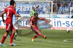 2. BL - 1860 München - FC Ingolstadt 04 - 1:0 - Tamas Hajnal (30) flankt