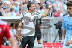 2. BL - 1860 München - FC Ingolstadt 04 - 1:0 - Cheftrainer Marco Kurz schimpft von der Linie