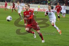 2. BL  - Saison 2013/2014 - FC Ingolstadt 04 - 1.FC Kaiserslautern - links Moritz Hartmann (9)