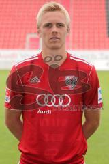 2. BL - FC Ingolstadt 04 - Saison 2013/2014 - Portraitfotos im Audi Sportpark - Leon Jessen (2)