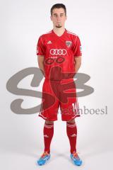 2. BL - FC Ingolstadt 04 - Saison 2013/2014 - Fotoshooting - Portrait - Neuzugang Stefan Lex