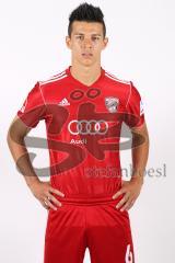 2. BL - FC Ingolstadt 04 - Saison 2013/2014 - Portraitfotos - Alfredo Morales (6)