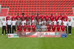 2. BL - FC Ingolstadt 04 - Saison 2013/2014 - offizielles Mannschaftsfoto im Audi Sportpark - Namensliste kann per eMail angefordert werden. presse@kbumm.de
Das Foto kann in noch größerer Auflösung bestellt werden