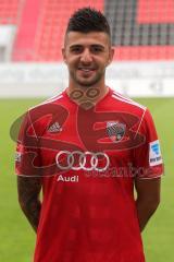 2. BL - FC Ingolstadt 04 - Saison 2013/2014 - Portraitfotos im Audi Sportpark - Ümit Korkmaz (14)